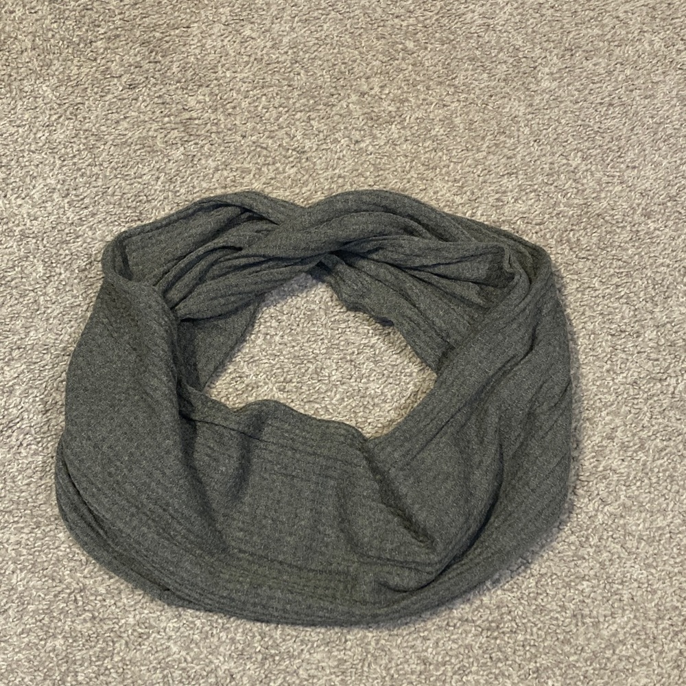 Gray Infinity Scarf